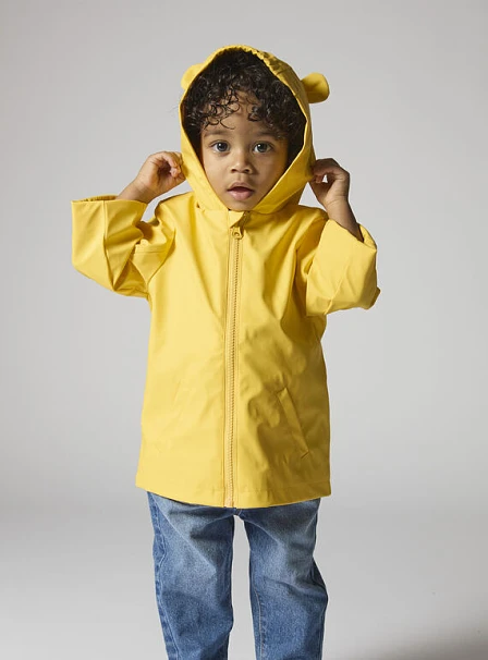 Βρεφικό Αδιάβροχο Μπουφάν για Αγόρια Yellow Bear