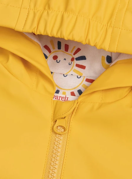 Βρεφικό Αδιάβροχο Μπουφάν για Αγόρια Yellow Bear