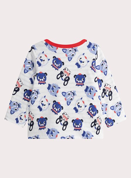 Βρεφική Μπλούζα για Αγόρια Puppies Print