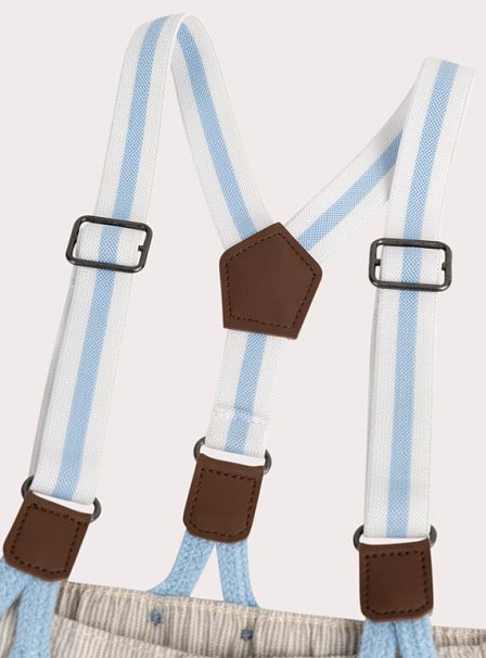 Βρεφικό Παντελόνι για Αγόρια Striped Beige