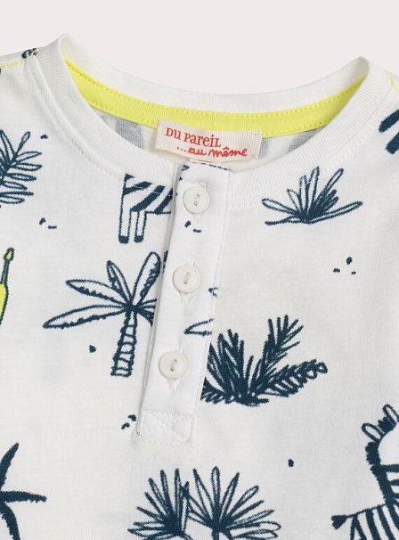 Βρεφική Μπλούζα για Αγόρια Yellow Jungle