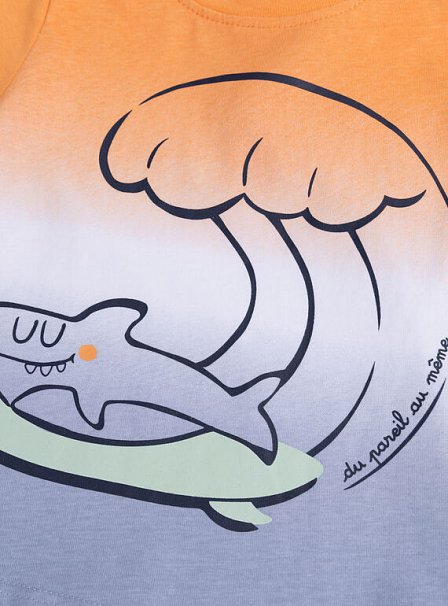 Βρεφική Μπλούζα για Αγόρια Gradient Surf