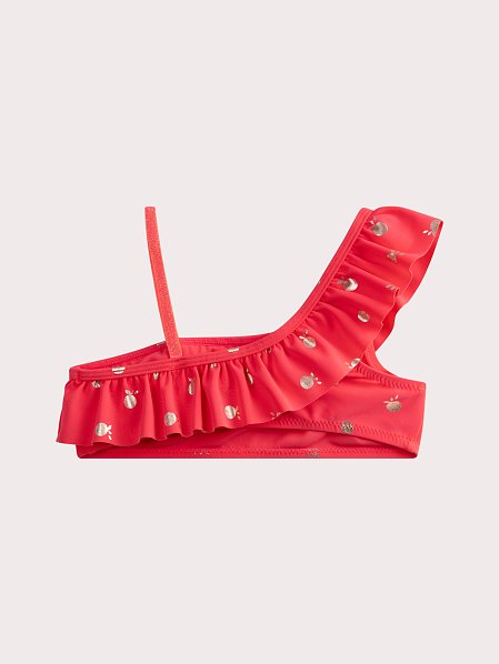 Παιδικό Μαγιό για Κορίτσια Red and Gold