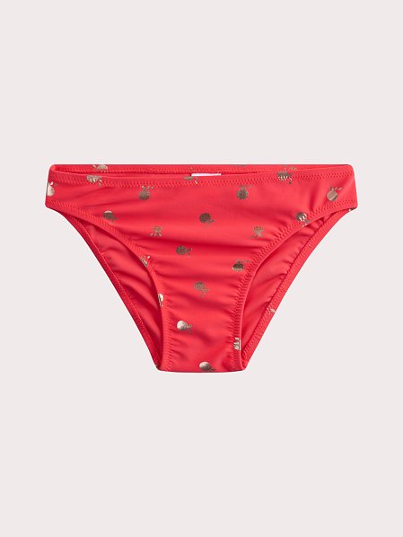 Παιδικό Μαγιό για Κορίτσια Red and Gold