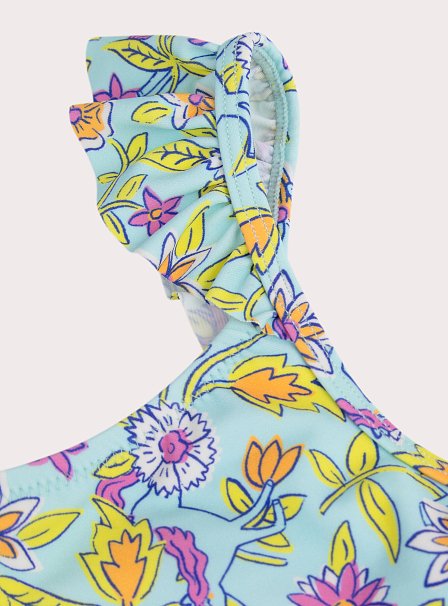 Παιδικό Μαγιό για Κορίτσια Sky Blue Floral