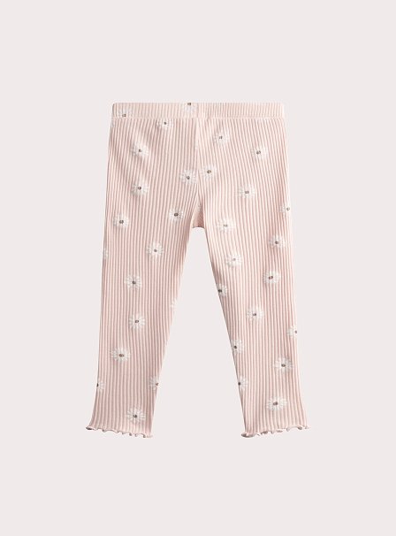 Παιδικό Κολάν για Κορίτσια Baby Pink Daisies Capri