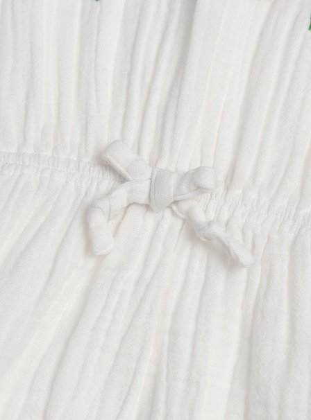 Παιδικό Πόντσο για Κορίτσια White Fruits