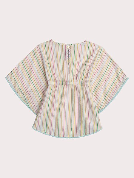 Παιδικό Πόντσο για Κορίτσια Colourful Stripes