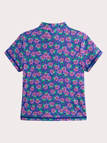 Παιδική Αντιηλιακή Μπλούζα για Κορίτσια Blue Floral