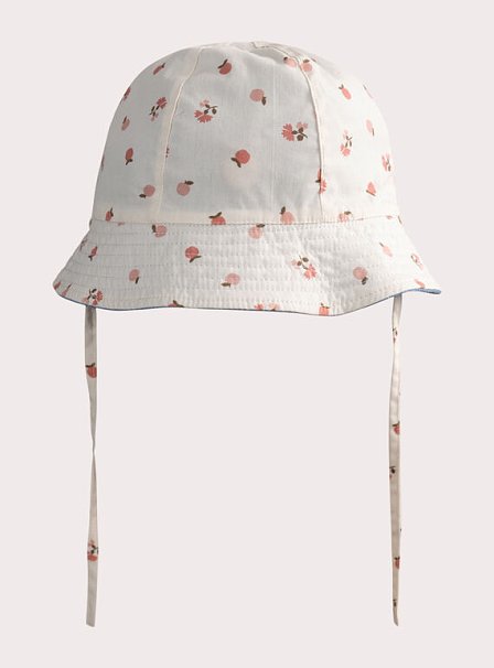 Βρεφικό Καπέλο για Κορίτσια Denim Peach - 2 σε 1