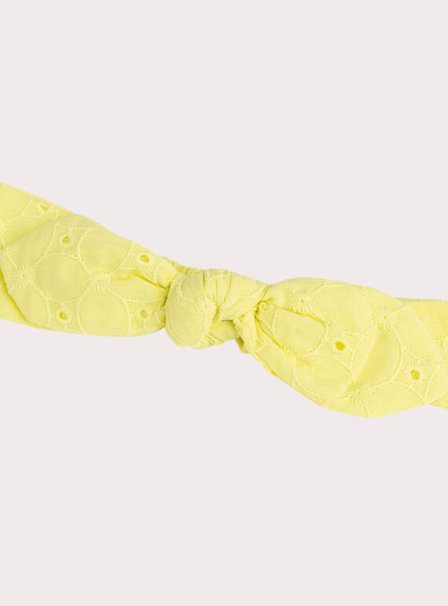 Βρεφική Κορδέλα για Κορίτσια Yellow Bow