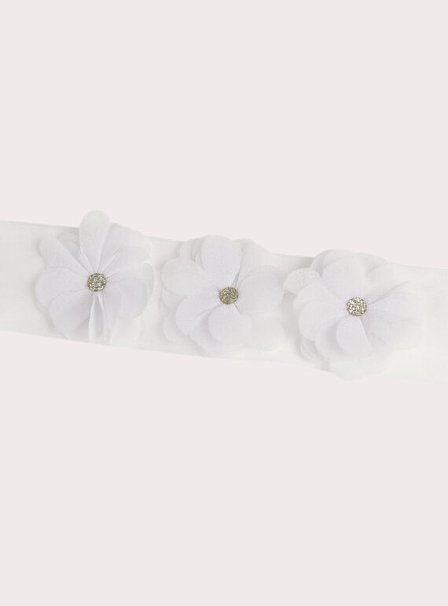 Βρεφική Κορδέλα για Κορίτσια White Dainty