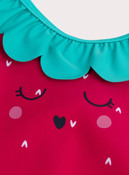 Βρεφικό Ολόσωμο Μαγιό για Κορίτσια Strawberry Mate