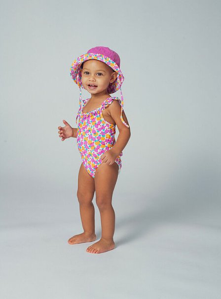 Βρεφικό Ολόσωμο Μαγιό για Κορίτσια Funky Strawberry