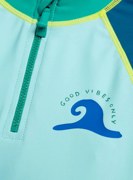 Παιδική Αντιηλιακή Μπλούζα για Αγόρια Color-block Vibes