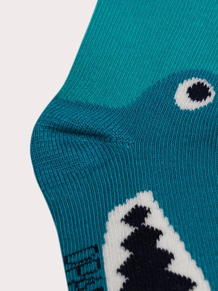 Βρεφικές Κάλτσες για Αγόρια Turquoise Dino