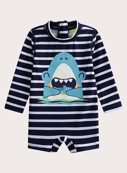 Βρεφικό Μαγιό για Αγόρια Stripped Shark