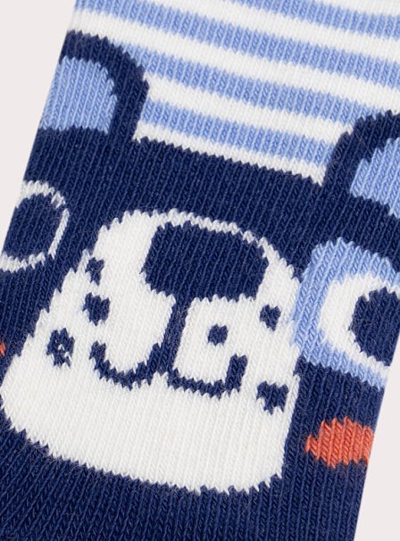 Βρεφικές Κάλτσες για Αγόρια Stripped Dog