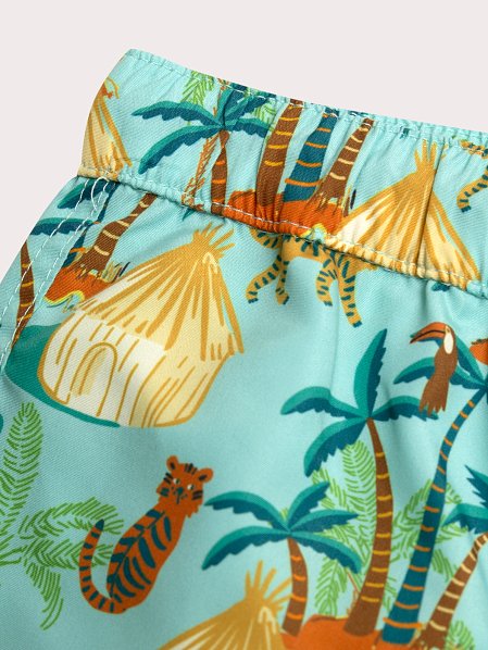 Βρεφικό Μαγιό για Αγόρια Tropical Turquoise