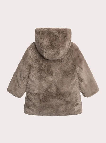 Παιδικό Μπουφάν για Κορίτσια Fluffy Print - 2 σε 1