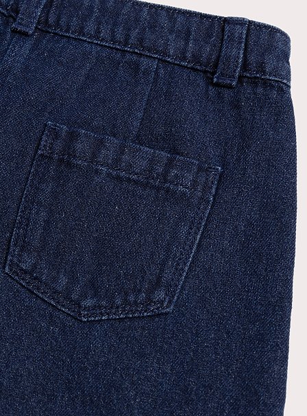 Παιδική Φούστα-Σορτς για Κορίτσια Dark Denim