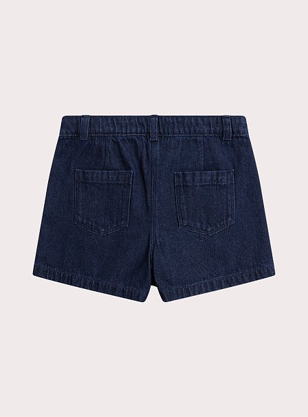 Παιδική Φούστα-Σορτς για Κορίτσια Dark Denim