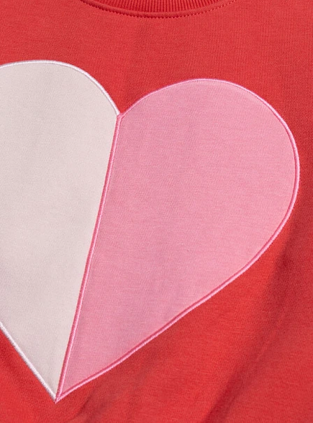 Παιδικό Φούτερ για Κορίτσια Lovely Heart