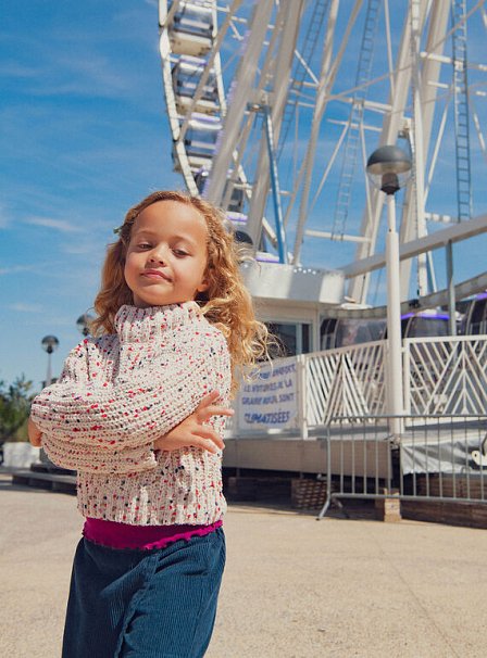 Παιδικό Πουλόβερ για Κορίτσια White Sprinkles