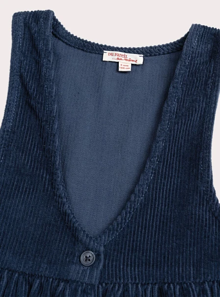 Παιδικό Φόρεμα για Κορίτσια Vintage Navy