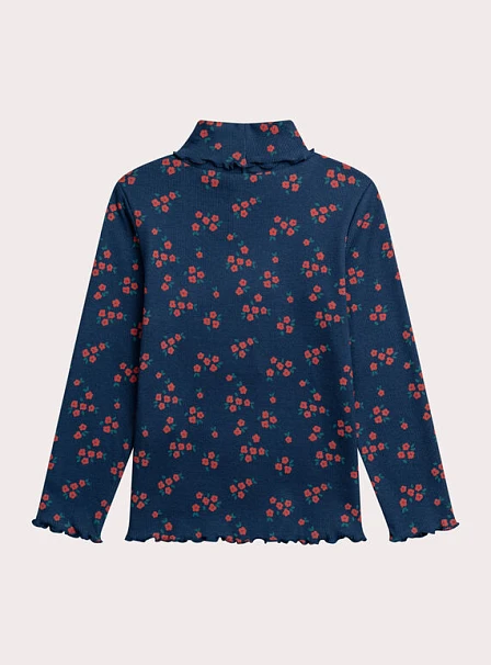 Παιδική Μπλούζα για Κορίτσια High Navy Floral