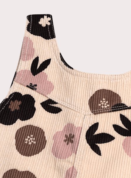 Παιδικό Φόρεμα για Κορίτσια Corduroy Floral
