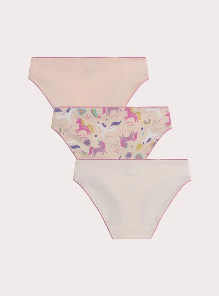 Σετ Παιδικά Εσώρουχα για Κορίτσια Baby Unicorn 3 τμχ