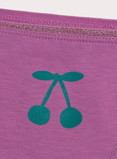 Σετ Παιδικά Εσώρουχα για Κορίτσια Dark Cherries 3 τμχ