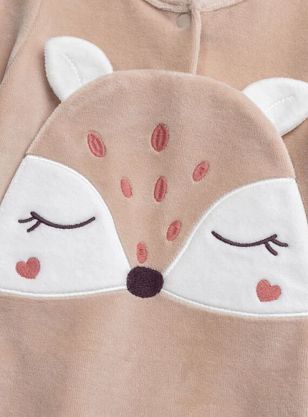 Βρεφική Πιτζάμα για Κορίτσια Pale Deer