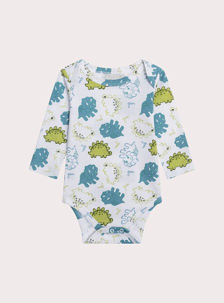 Σετ Βρεφικά Φορμάκια για Αγόρια Baby Dinos 2 τμχ