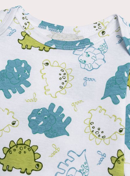 Σετ Βρεφικά Φορμάκια για Αγόρια Baby Dinos 2 τμχ