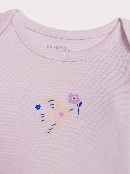 Σετ Βρεφικά Φορμάκια για Κορίτσια Bird Stories 5 τμχ