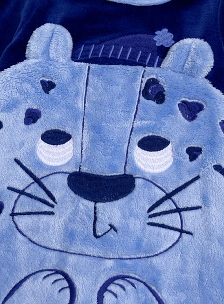 Βρεφική Ολόσωμη Πιτζάμα για Αγόρια Blue Night