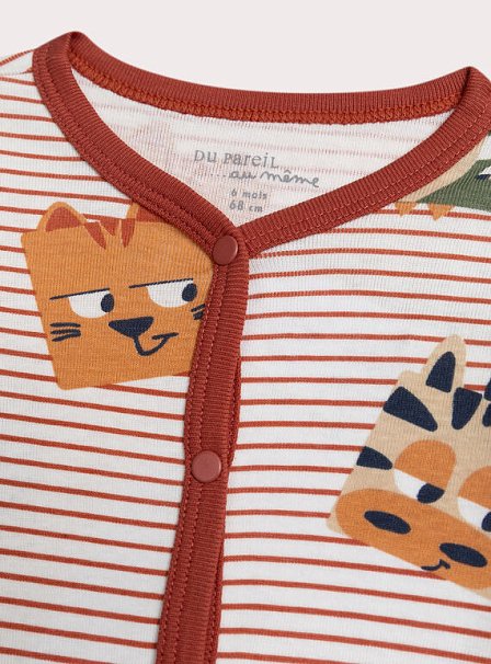 Βρεφική Ολόσωμη Πιτζάμα για Αγόρια Red Friends