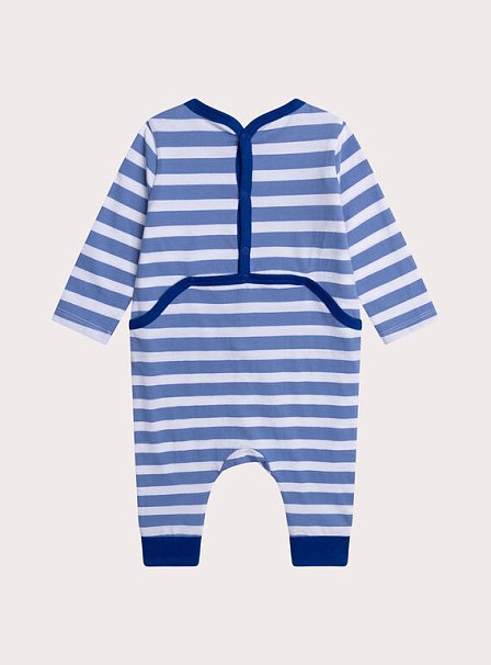 Βρεφική Ολόσωμη Πιτζάμα για Αγόρια Blue Friend