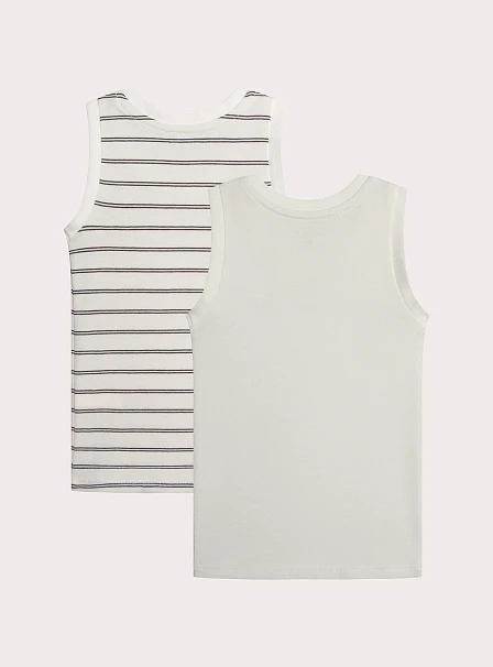 Σετ Παιδικά Φανελάκια για Αγόρια Stripped Cheetah 2τμχ