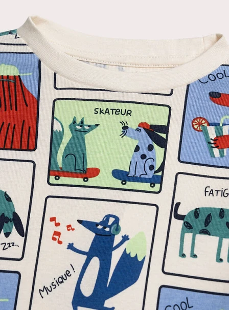 Σετ Παιδικές Πιτζάμες για Αγόρια Cool Cartoon