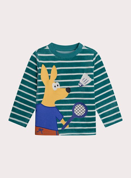 Σετ Παιδικές Πιτζάμες για Αγόρια Green Badminton