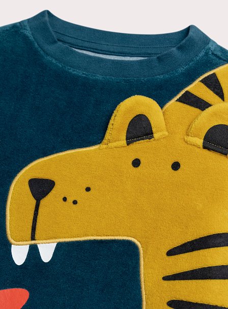 Σετ Παιδικές Πιτζάμες για Αγόρια Hungry Tiger