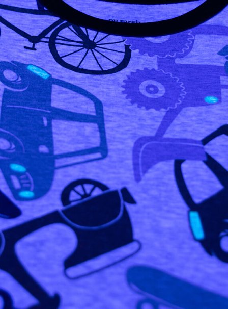 Σετ Παιδικές Πιτζάμες για Αγόρια Glow Vehicles