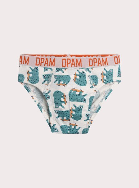 Σετ Παιδικά Εσώρουχα για Αγόρια White Skaters 5 τμχ