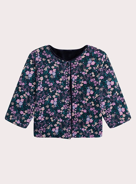 Βρεφική Ζακέτα για Κορίτσια Vintage Navy - 2 σε 1