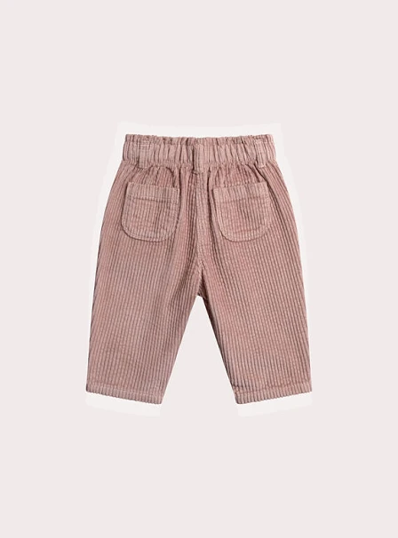 Βρεφικό Παντελόνι για Κορίτσια Corduroy Pink