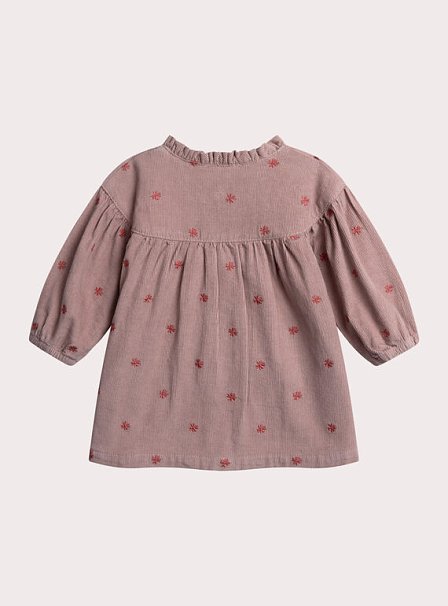 Βρεφικό Φόρεμα για Κορίτσια Dusty Pink Flowers