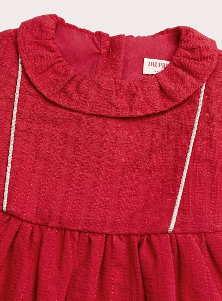Βρεφικό Φόρεμα για Κορίτσια Christmas Red
